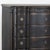 Late 18th Century Black Rococo Oak Chest of Five Drawers, Denmark For Sale - Image 4 of 13