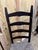American 19th Century Antique Rush Seat Ladder Back Side Chair For Sale - Image 3 of 8