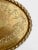 Mid 20th Century Vintage Brass Tray With Decorative Detail For Sale - Image 5 of 6