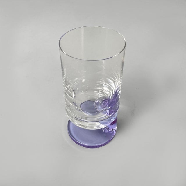 Joe Colombo Italian Modern Smoke Glass attributed to Joe Colombo for Arnolfo di Cambio, 1960s For Sale - Image 4 of 9