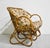 Mid 20th Century Vintage Palm Beach 2 Strand Rattan Bamboo Loveseat in the Style of Franco Albini For Sale - Image 5 of 13