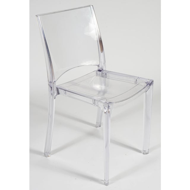 B-Side Transparent Polycarbonate Chair in the Style of Grandsoleil For Sale In Miami - Image 6 of 6