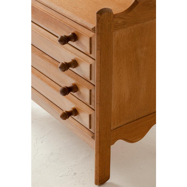 Chest of Drawers by R. Guillerme and J. Chambron for Votre Maison, 1950s For Sale - Image 11 of 12