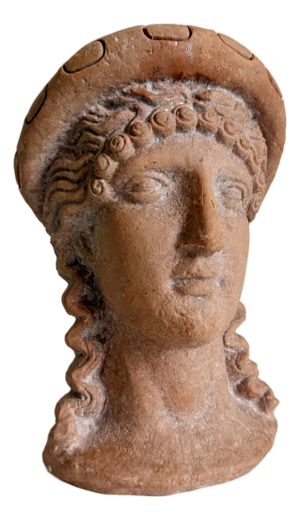 Italian Terracotta Bust Statue