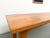 Large Brutalist Dining Table in Oak, 1970s For Sale - Image 4 of 18