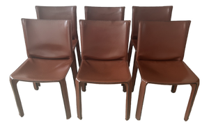 1980s Cassina Cab Chairs
