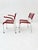 Red Sissach Spaghetti Chairs from Bigla, 1960s, Set of 4 For Sale - Image 8 of 14