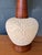 Fortune Lamp Co. 1960s Mid-Century ModernFortune Lamp Co. Ceramic Popcorn Texture Table Lamp With Original Shade For Sale - Image 4 of 7