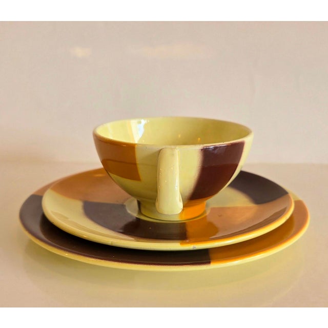 Coffee Set by Eva Stricker-Zeisel for Schramberg, 1929, Set of 3 For Sale - Image 4 of 10