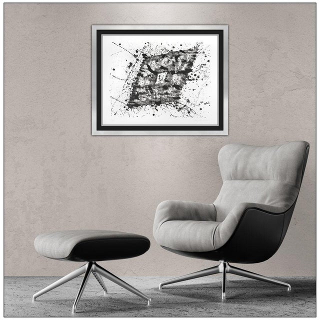 Message us to inquire about custom framing options! (Included for free with every purchase) The artwork here, "Untitled...
