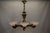 French Art Deco Six-Light Bronze & Frosted Glass Chandelier, 1930s For Sale - Image 17 of 18