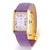 Cartier Cartier Must De Cartier Tank 2415 Japan Limited Purple Checkerboard Dial Vermeil For Sale - Image 4 of 16