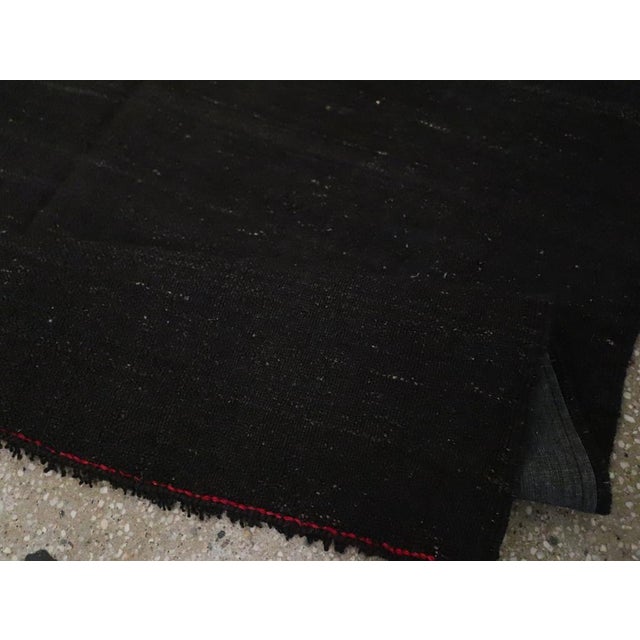 Mid-20th Century Turkish Flatweave Kilim Accent Rug For Sale - Image 9 of 10