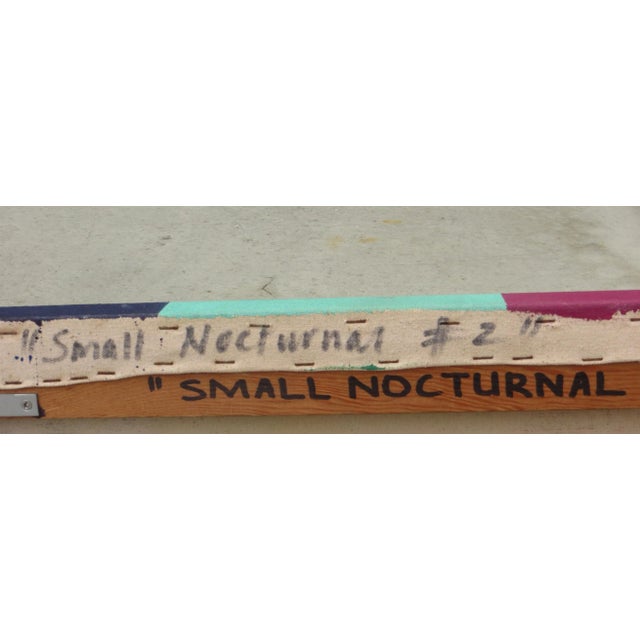 Abstract Michael Tyzack Large Geometric Abstract Painting For Sale - Image 3 of 5