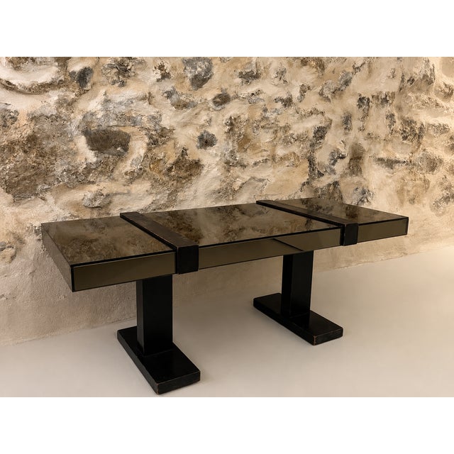 Wood Coffee Table, 1940s For Sale - Image 4 of 6