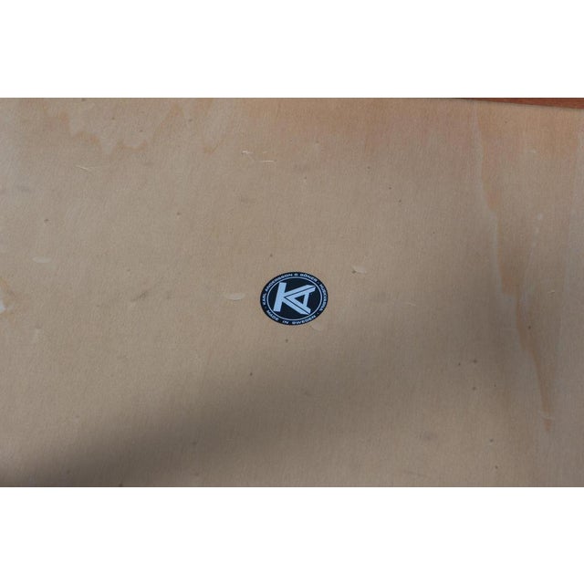 Wood Mahogany KA Armchairs by Rigmor Andersen & Annelise Bjørner for Karl Andersson & Söner, 1970s, Set of 6 For Sale - Image 7 of 8