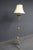 Late 20th Century Late 20th Century Directoire Style Stainless & Brass Floor Lamp For Sale - Image 5 of 16