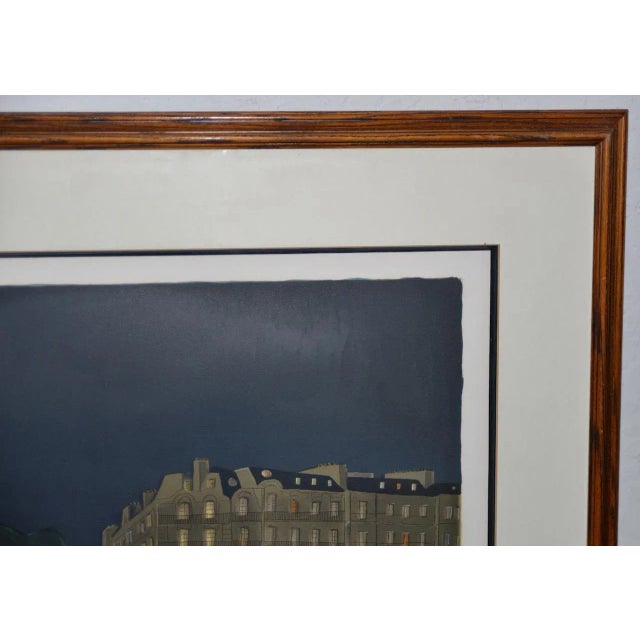 Printmaking Materials Notre-Dame De Paris Color Lithograph Signed / Numbered C.2004 For Sale - Image 7 of 10