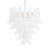 Petal Suspension Chandelier in Murano Glass, Italy For Sale - Image 11 of 11