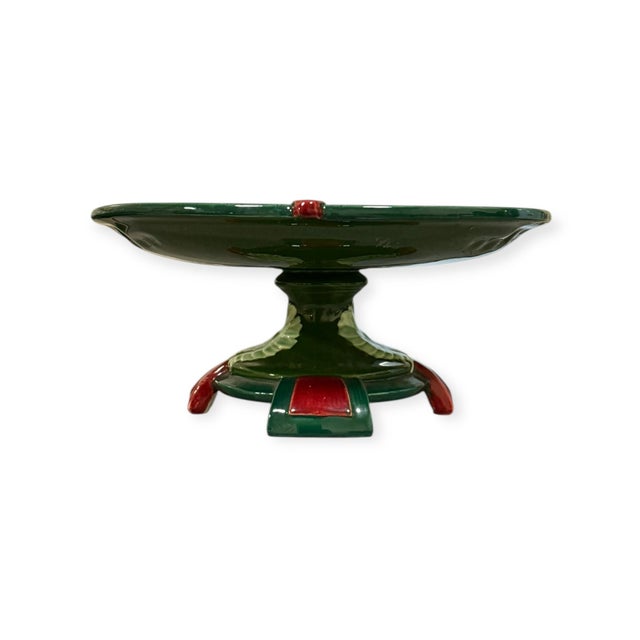 Art Nouveau Majolica Pedestal, 1890s For Sale - Image 5 of 15