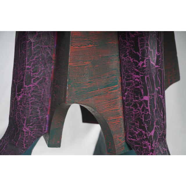 1980s Vintage Post Modern Occasional or Console Table For Sale - Image 9 of 10