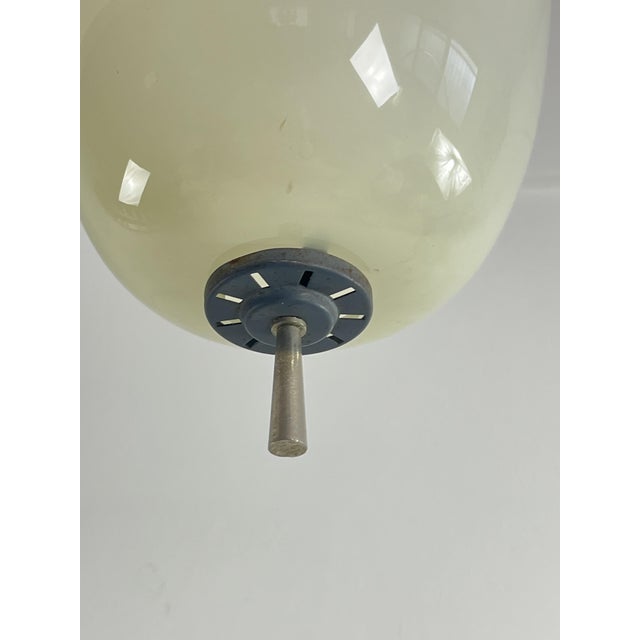 Disney Pendant Lamp in Opaline Glass attributed to Doria Leuchten, 1960s For Sale - Image 17 of 18