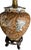 A matched pair of vintage ceramic ginger jar table lamps by Oriental Accent, hand-painted with tiger, zebra, and leopard...