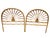 Headboards in Bamboo and Rattan, France, 1960s, Set of 2 For Sale - Image 8 of 8