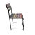 Industrial Vintage Boat Wood Retro Dining Chair For Sale - Image 3 of 6