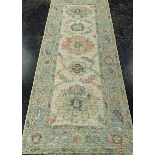 Turkish Oushak Rug 2'3" x 5'9" #20218 Explore a curated collection of hallway runners, wool rugs, and handmade...