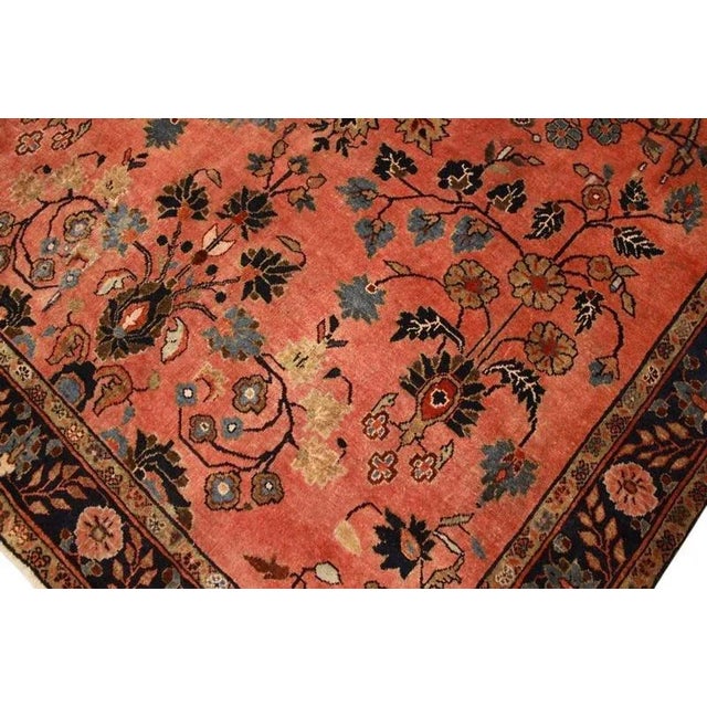 Middle Eastern Sarough Rug For Sale - Image 6 of 11