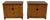 Vintage Biedermeier Bachelors Chests From National Mt. Airy, a Pair For Sale