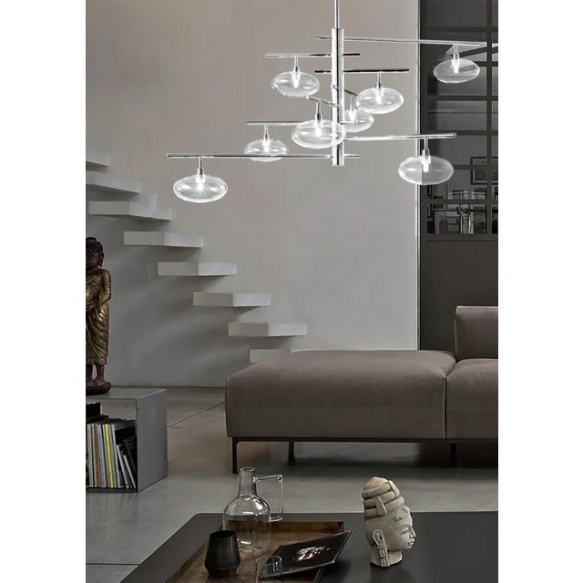 Italian 21st Century Nube Flush Mount by Fabio LTD For Sale - Image 3 of 4