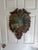 Vintage Rococo Italian Polychrome Wooden Candle Sconce For Sale - Image 9 of 14