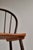 Funkis No. 4157 Spindle Chair in Stained Beechwood by Fritz Hansen, Denmark, 1940s For Sale - Image 6 of 16