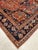 Antique Farahan Sarouk Rug, Handmade Oriental Rug, Rusty Red Navy Blue Very Fine For Sale - Image 16 of 18
