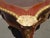 Vintage French Louis XV Bureau Plat Writing Desk Ornate Brass Ormolu Leather Top For Sale - Image 13 of 16