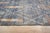 Contemporary Blue Moroccan Diamond Hand-Knotted Wool Rug 8x11 For Sale - Image 3 of 8