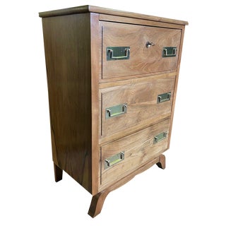 Chest of Drawers in Walnut, 1970s For Sale