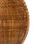 Early 21st Century Vintage Bamboo Woven Round Basket Tray Medium For Sale - Image 5 of 8