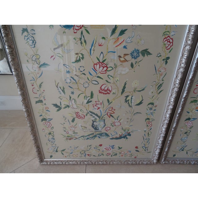 Chinoiserie Paintings by Chelsea House a Pair For Sale - Image 11 of 12