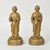An interesting pair of standing Buddhist monk (bhikkhu) figures, most likely representing Ananda and Kashyapa — the two...