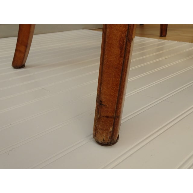 4 Art Deco Chairs From RMS Caronia Ocean Liner 1940's For Sale - Image 15 of 18