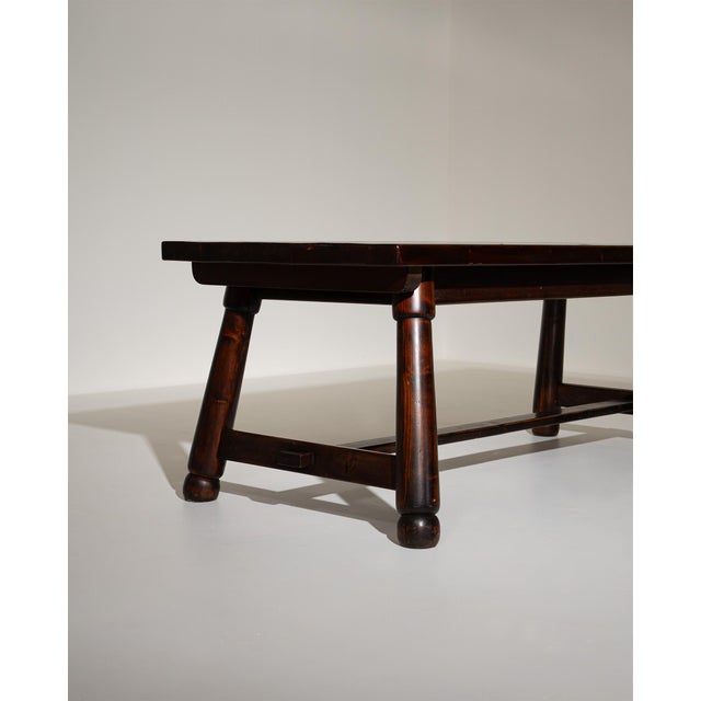 1950s French Dining Table by Georges Robert, 1950s For Sale - Image 5 of 12