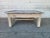 Wood 1980s Rustic Weathered Wood Coffee Table For Sale - Image 7 of 18