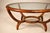 Round Coffee Table in Caviúna Wood & Glass by Giuseppe Scapinelli, Brazil, 1950s For Sale - Image 16 of 18