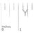 Early 21st Century 10K White Gold 1/10 Cttw Diamond 'Y' Initial Stud Earring For Sale - Image 5 of 5
