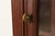 Baker Furniture Style Georgian Flame Mahogany Corner Cabinet, Circa 1940s For Sale In South Bend - Image 6 of 10
