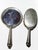 Silver Hand Mirror and Silver Brush, 1800s, Set of 2 For Sale - Image 12 of 12