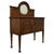 Antique Early 20th Century English Edwardian Oak Sideboard with Convex Mirror For Sale - Image 6 of 14